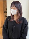 トレンドのインナーカラー/ベビーピンク/20代30代40代