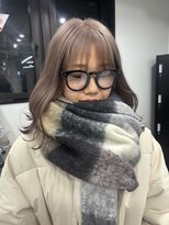 ベレーザ 渋谷(BELEZA)&nbsp;ミルクティーグレージュ/渋谷/原宿/ケアブリーチ/ハイトーン