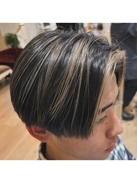 ジャパンデザイナーズアカデミー メンズハイライト【堺、深井】