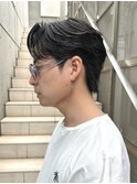 センターパート/サイドパート/ニュアンスパーマ／アップバング