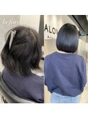 【 before & after 】美髪縮毛矯正 × パヤ毛うねり改善 #132