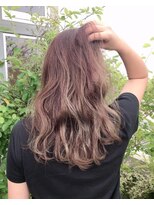 ヘアアンドアイラッシュ ココアンジェ くりえいと宗像店(Coco Ange)&nbsp;グラデカラー☆ベージュアッシュ