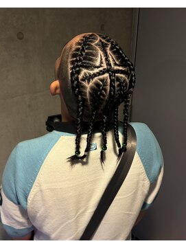 ノーフューチャー(NO FUTURE) デザインコーンロウ