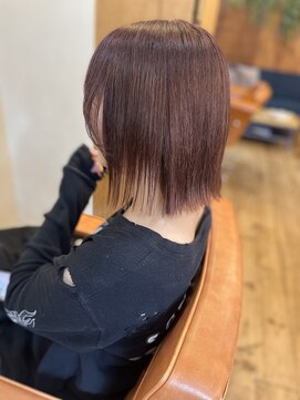 エルムトウキョウ(ELM Tokyo) 【秋カラー】切りっぱなしペールBOB