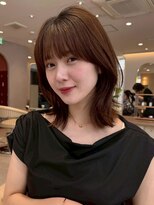 ジーナ 梅田茶屋町(Zina)&nbsp;髪質改善＊ひし形ミニウルフ＊美髪【Zina 梅田茶屋町】