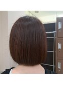 優しい印象のブラウン