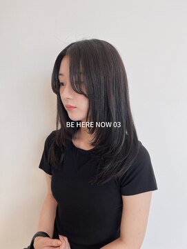 ビーヒアナウ N゜03 金沢駅西店(BE HERE NOW) 【韓国ヘア/レイヤーカット/顔まわりカット】