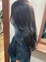 ゼンドット キョウト(Zen. kyoto)&nbsp;インナーカラー藍色ブルー