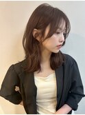 ふんわりカールヘルシースタイルルーズヘアショコラアッシュ