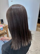 ビレア 尾張旭店(BELEA) 外ハネ/ダークアッシュ/透明感ベージュカラー