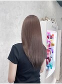 ミルクチョコレート×ストレートヘアー