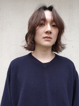セーヌアワー(CEINE OUR) 三軒茶屋【CEINEOUR】フェザーパーマ×メンズカットmen's