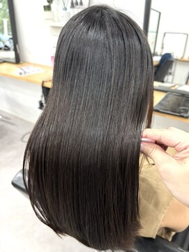 ソヨン 金山店(SOYON) ニュアンスカラー/黒髪スタイル/グレージュ/レイヤーカット/小顔