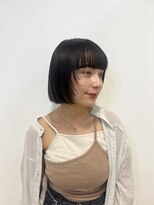 ニューヨークニューヨーク 大久保店(NYNY)&nbsp;パツっとボブ × 顔周りレイヤー