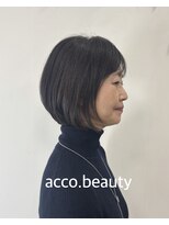 ヘアーアンドメイク アッコ(hair and make acco) ボブスタイル