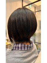 ルーシー(Lucy)&nbsp;ルーシー(Lucy)前下がりショート/髪質改善/ダークアッシュ