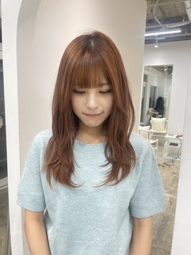 フィット ヒュー 千葉(fit hue) イメチェン/ピンクベージュ/アンブレラカラー/前髪【千葉駅】