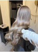 ハイトーンベージュ「ロングスタイル」