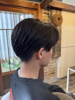 テントヘアー(tent hair)&nbsp;清潔感色気の王道センターパート