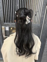 ニューヨークニューヨーク 三宮店(NYNY)&nbsp;ヘアアレンジ/カチモリハーフアップ