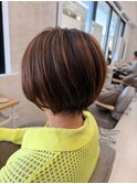 丸みスッキリショート