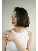 エインアンリー 明治神宮前(AIN.ANLY.)&nbsp;ボブパーマ、ボブ毛先パーマ、ニュアンスパーマ、ゆるめパーマ
