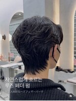 ロンドポレール 北千住(Lond polaire)&nbsp;men's/メンズ/毛流れセンターパート/ナチュラルセンターパート