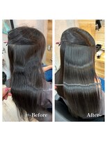 アグ ヘアー ナッツ 秦野店(Agu hair nuts)&nbsp;乾かしただけで艶髪に＊美髪縮毛矯正×髪質改善トリートメント