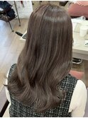 ブリーチなし×オリーブグレージュ◎20代30代透明感くびれ