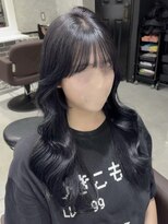 アウラ 近鉄八尾駅前店(Aura)&nbsp;艶髪ブルーブラック♪
