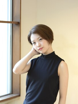 ヘアールーム アーチェ(arche) 前下がりショートボブ