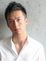 メリケンバーバーショップ フクオカ(MERICAN BARBERSHOP FUK)&nbsp;スパイキーショート/ニュアンスパーマ/スペインカール