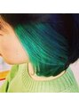 クリック ヘアースタジオ 亀有店(CLIC Hairstudio) ボブ インナーカラー