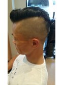 個性派ツーブロックスタイル