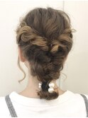 【AMAZING HAIR 中沢店/鳥越】ピン無し簡単アレンジ♪ヘアセット