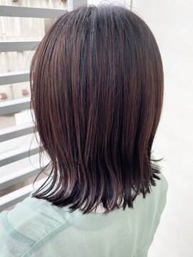 ジーナ 渋谷駅前(Zina) 【Zina　渋谷】イメチェン毛先パーマ耳かけ×フォギーベージュ