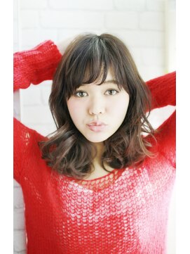 トレス プラス エヌ(TRESS+n) 20代30代40代　ゆるふわウルフ【堅田】