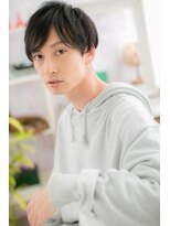 ミック ヘアアンドメイク アップ 駒込店(miq Hair&Make up) 毛流れで魅せる☆黒髪グレージュナチュラルスマートマッシュc1