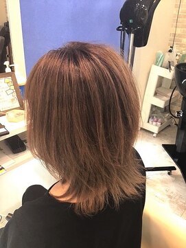 ヘアーメイク S&I ウルフグラデーションカラー