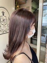 サロンドミルク 原宿(salon de MiLK) ナチュラルピンクバイオレット　夏モテモテなりましょ 髪質改善