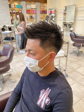 アヴァンス 天王寺店(AVANCE.) MEN'S HAIR バリカンで作る！ナチュラルフェード