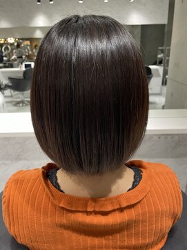 ジンジャー(GINGER) 新髪質改善×トリートメント×艶ボブ×まとまり