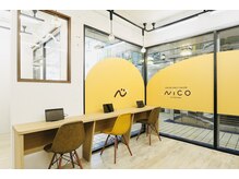 ドットニコ 湘南台店(.nico)の雰囲気（小規模サロンの落ち着いた店内です♪）