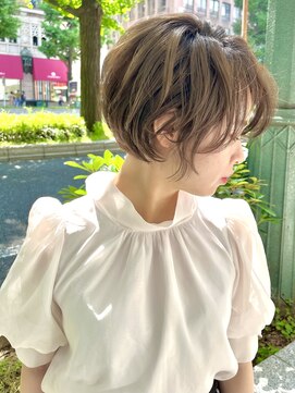 ジエクト 本店(The Ect) ヨシンモリ/ハイレイヤーカット/エアウェーブパーマ