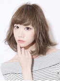 ダークグレージュボブ