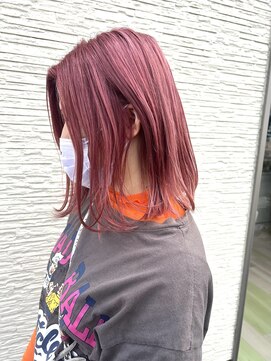 シアン(cyan) キャンディピンク