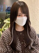 ヨンセンチメートル 横川店(4cm) ロングヘアにシルバーインナー☆20代