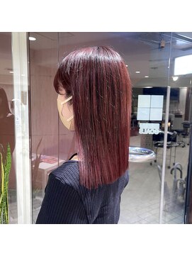 ヘアスペース エアリス(Hair space Earth) チェリーレッド