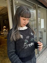 ハマモト&nbsp;ブリーチカラー　グレーベージュ