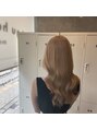 アグ ヘアー エド 長野駅前店(Agu hair edd') white blonde...